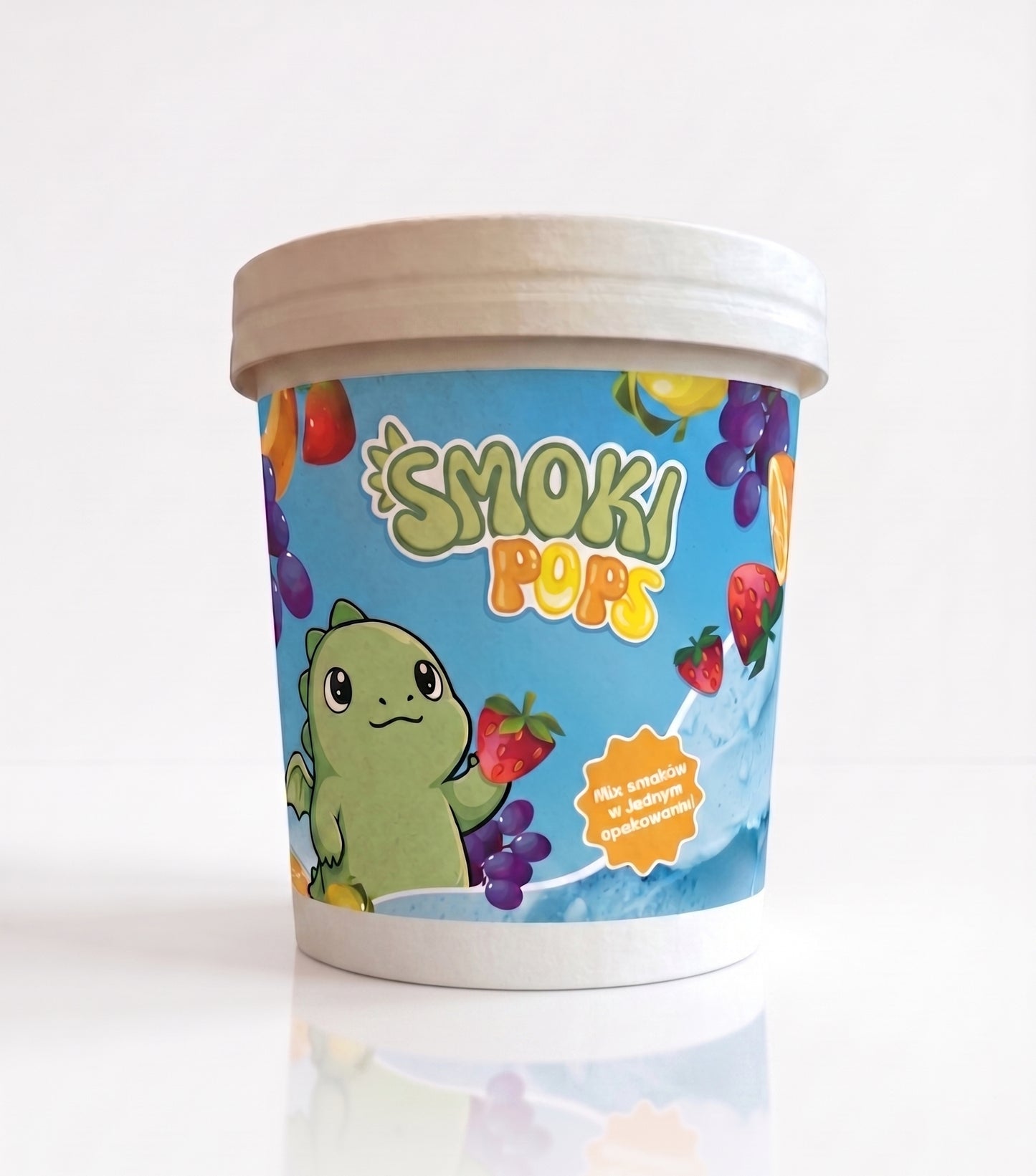 24x Kubełek Smoki POPS