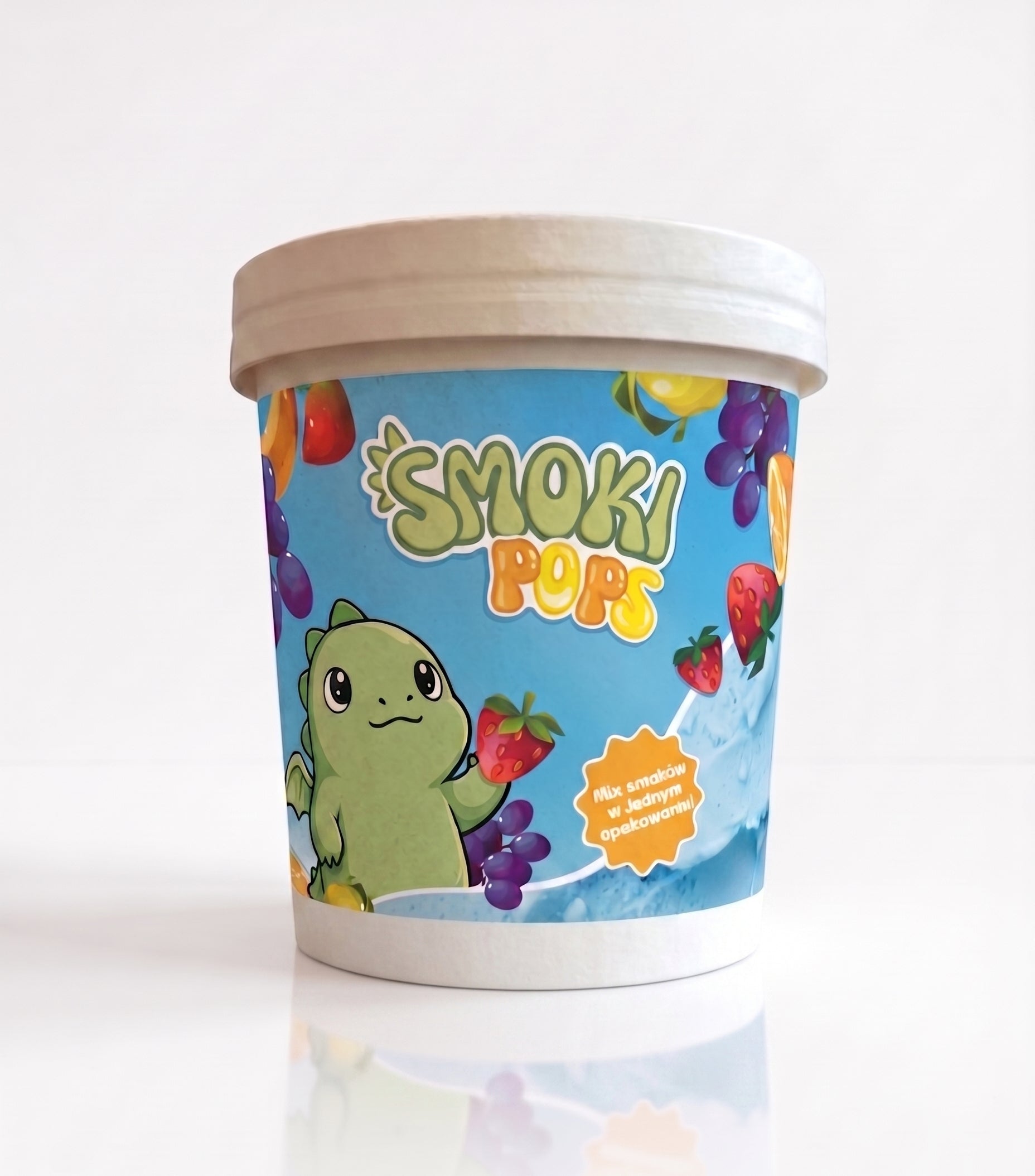 24x Kubełek Smoki POPS